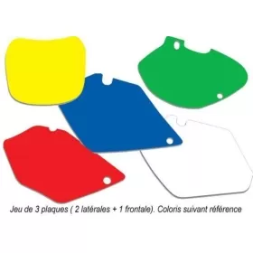 BLACKBIRD Plate Stickers  TM RACING MX 125 / 250 / 300 / 450 / 530 2004-2007