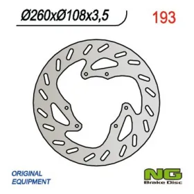 NG BRAKES Priekinis fiksuotas stabdžių diskas 260mm Aprilia / Bultaco / Derbi 50-450cc 98-17