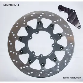 NG Priekinis plaukiojantis stabdžių diskas 320X101X5mm Honda CR / CRF 125-450cc 04-16