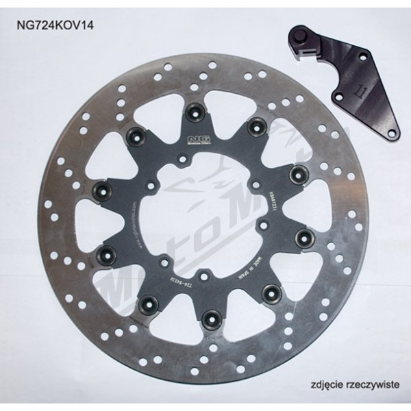 NG Priekinis plaukiojantis stabdžių diskas 320X101X5mm Honda CR / CRF 125-450cc 04-16