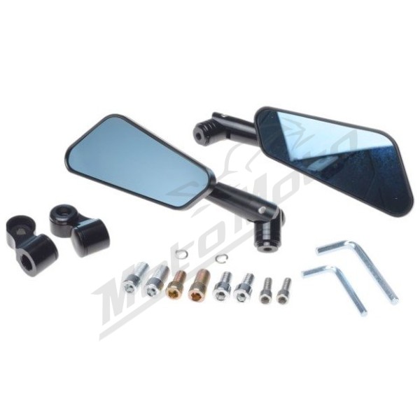 Universal mirrors handlebar ends HEBE 2pcs