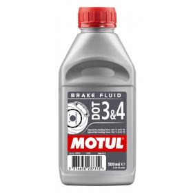 Stabdžių skystis MOTUL DOT 3 & 4 500ml