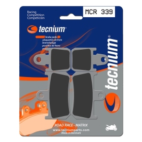 TECNIUM Racing Sintered Metal Carbon Brake pads - MCR339 Yamaha MT-01 / VMX / YZF-R1 1000-1700cc 07-16