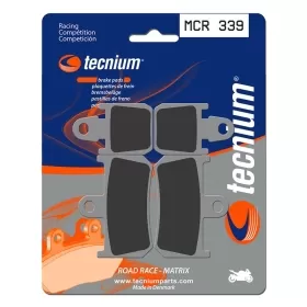 TECNIUM Racing Sintered Metal Carbon Brake pads - MCR339 Yamaha MT-01 / VMX / YZF-R1 1000-1700cc 07-16