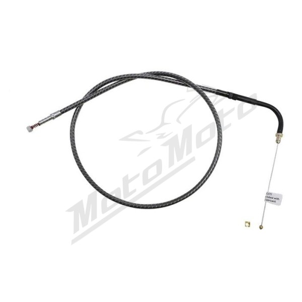 MAGNUM SHIELDING Karbon Fiber Idle Cable Harley Davidson FLD / FLHR / FLSTC / FLTR / FXDL / FXSTS 1340/1800 99-15 78cm