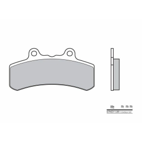 BREMBO Street Carbon Ceramic Brake pads BUELL / CAGIVA 125-1200cc 1983-1997