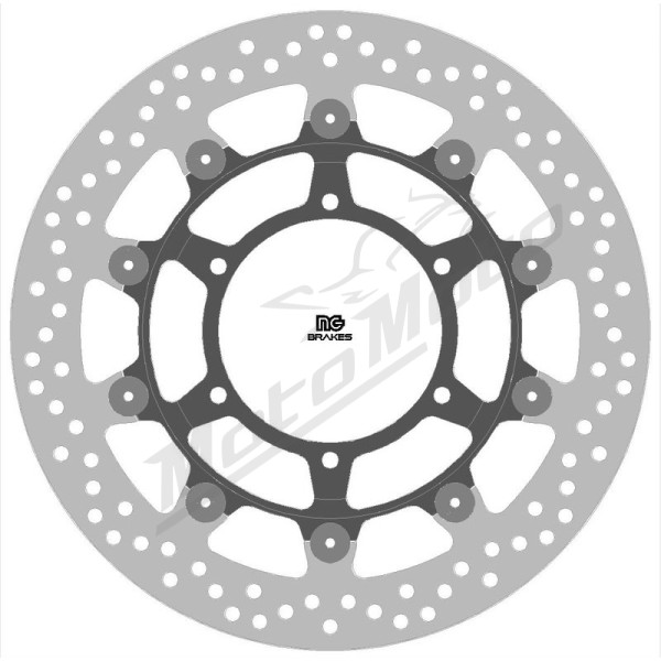 NG BRAKES Round Front Floating Brake Disc Honda XL 750 Transalp 750 23-24
