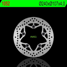 NG Rear Fixed Brake Disc 240x107x4mm Ducati Desmosedici 749-1000cc 02-08