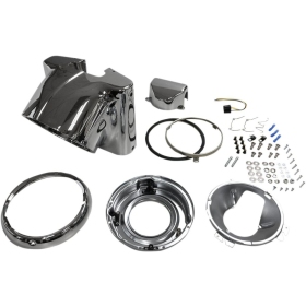DRAG SPECIALTIES Headlight Nacelle Kit Harley Davidson FLST / FLSTC / FLSTCI / FLSTF 1340-1690cc 86-17