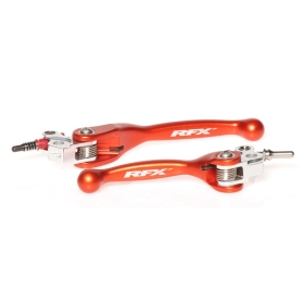 RFX Race Forged Flexible Lever Set Orange KTM SX 65cc 2012-2013