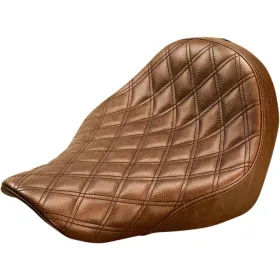 SADDLEMEN Renegade Lattice Stitch Seat Brown Harley Davidson FLSB / FXBR / FXLRS / FXLRST 1750-1923 18-25