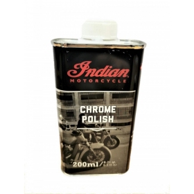 Metalinių ir chromuotų elementų valymo priemonė INDIAN MOTORCYCLE Chrome Polish - 200ml