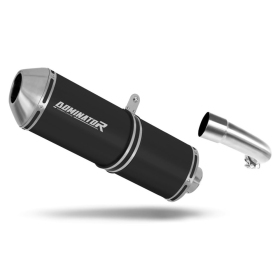 Bajaj Dominar 400 2016-2018 Exhaust Silencer Muffler OVR BLACK + dB killer