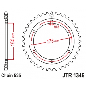 Rear sprocket JTR1346