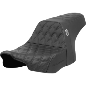 SADDLEMEN Pro Series SDC Performance Grip Seat Black FLTRX / FLHX / FLTRXSTSE / FLHXSE 4868-1977cc 23-25