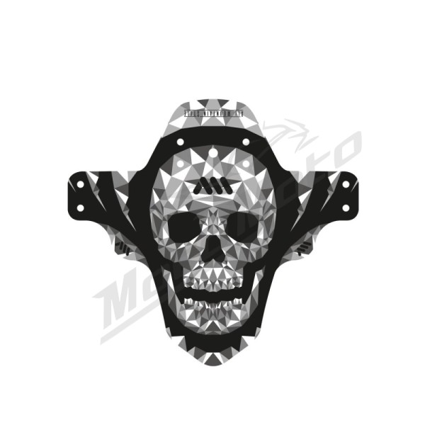 ALL MOUNTAIN STYLE Mud Guard Skull