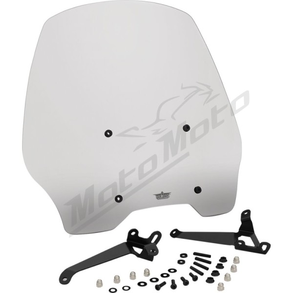 SHOW CHROME Adjustable Windshield Smoked CAN AM RYKER 600-900 19-24