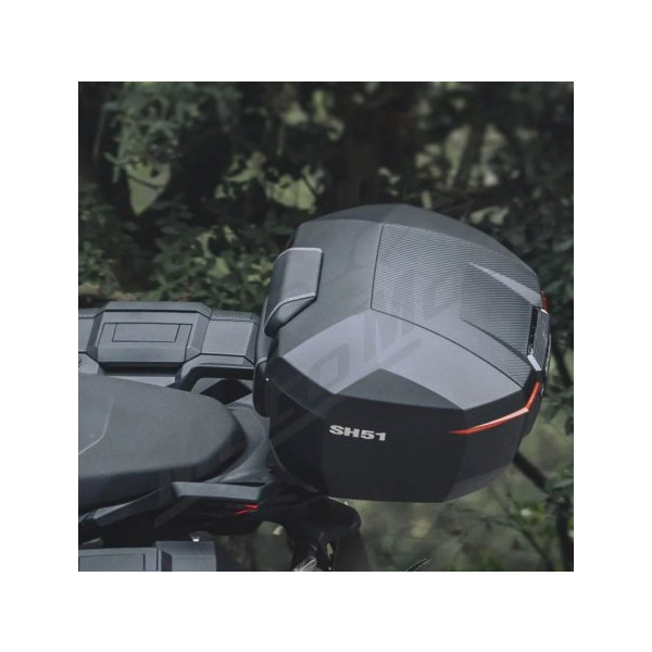 SHAD Rear storage box SH51 black / carbon fiber 59x45.5x30cm