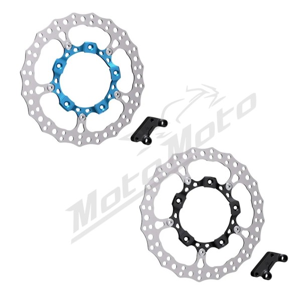 ARLEN NESS Big Brake 14" Full Floating Brake Rotor Kit Harley Davidson FLHR / FLHRXS / FLHTCU / FLHTCUTGSE 1690-1923cc 14-24