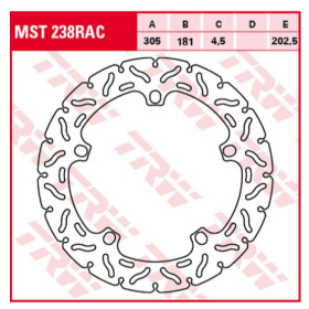 TRW Front Brake Disc Wave BMW R1100-1200cc 98-18
