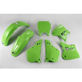 UFO Plastic kit green Kawasaki KX 250 90-91
