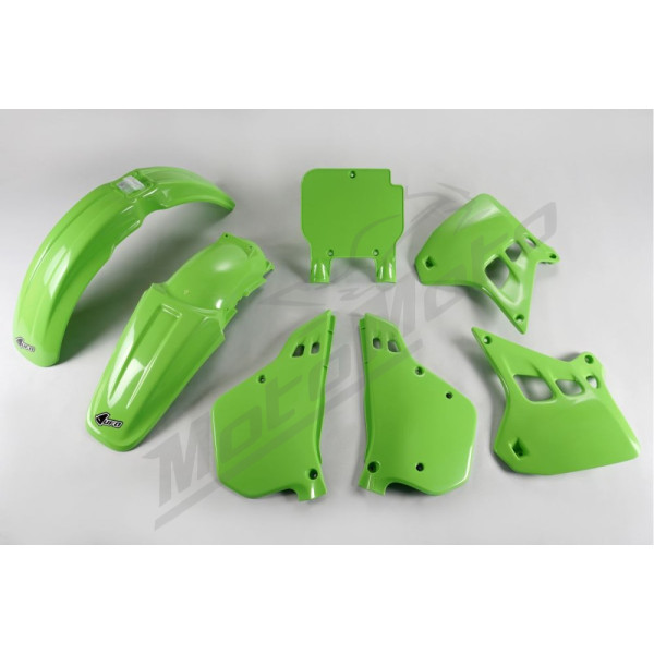 UFO Plastic kit green Kawasaki KX 250 90-91