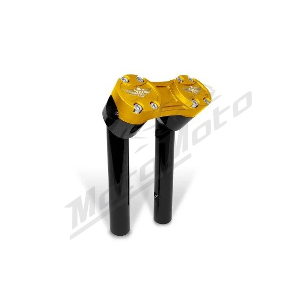 HEINZ BIKES Clubstyle Pullback Riser Ø25.4mm 25.5cm Harley Davidson FLD / FXDB / XL / XR / XLH / FXRC / FLSTC 883/1927 70-24 