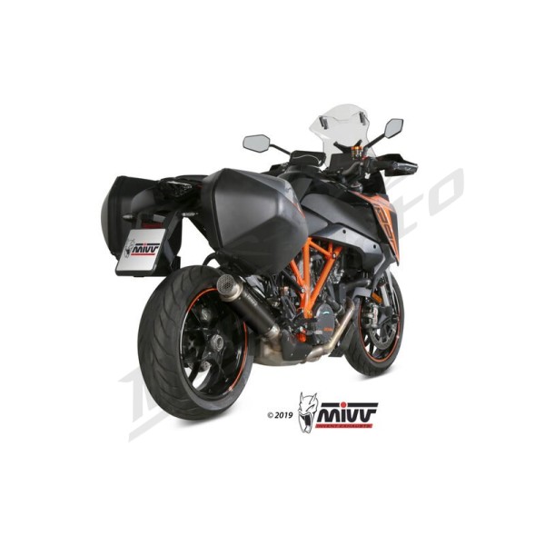 MIVV GP Pro Slip-On Muffler Black Stainless Steel KTM Super Duke GT 1290 16-24