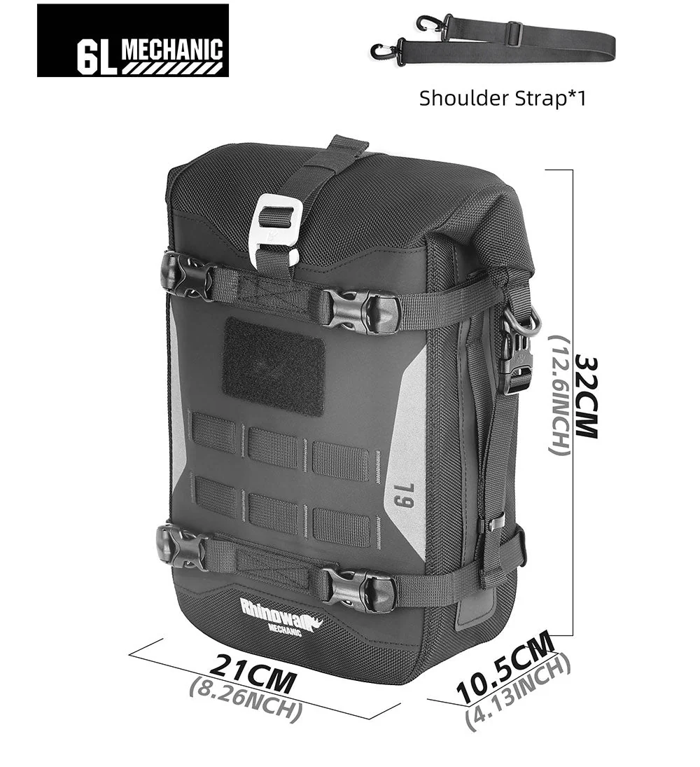 Side bag RHINOWALK 6L 1pc
