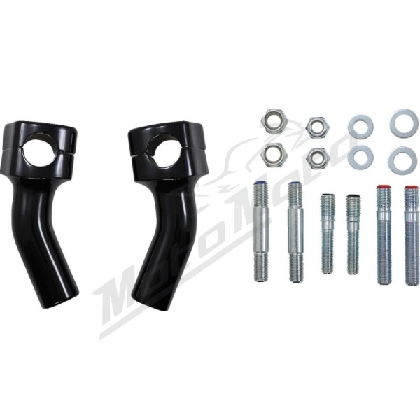 BARON Kickback Handlebar Risers HARLEY DAVIDSON FLD / FLDE / FLS / FLSTC / FXB  50-1923cc 80-24