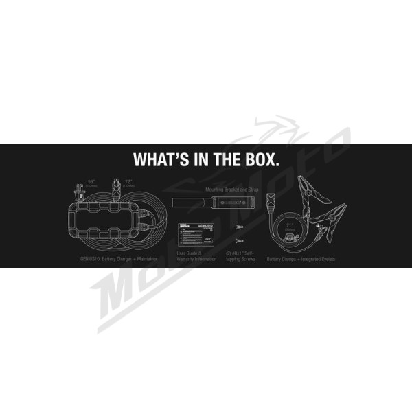 NOCO Genius10 Smart Battery Charger 6/12V 10A