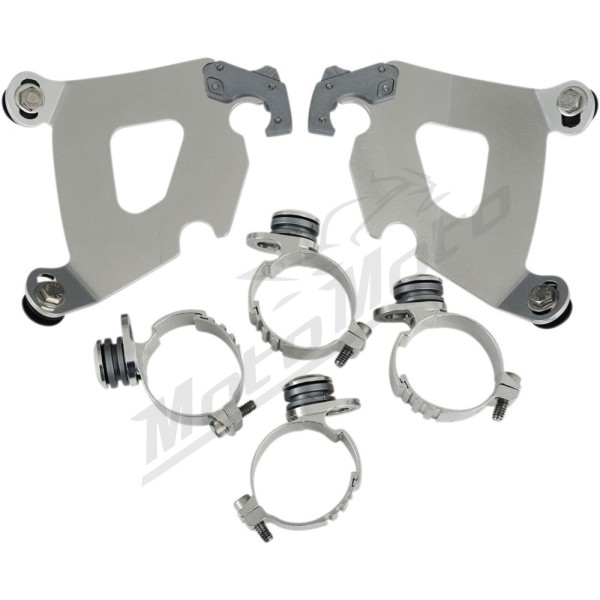 MEMPHIS SHADES HD Cafe Fairing Trigger-Lock Hardware Kit Harley Davidson FXBB / FXD / FXDB / FXDBP / FXDC / FXDI / FXDL / FXST 1584-1868 06-24
