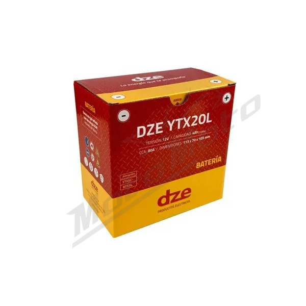DZE YTX20L gelinis akumuliatorius 12V 20AH