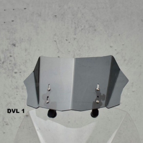 DVL-1 MOTOSHIELDS Universalus Stiklas / Deflektorius 290x210 MM