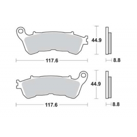 BRAKE PADS FERODO FDB2196P STANDARD PLATINUM