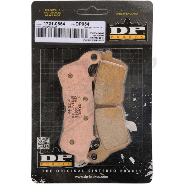 DP BRAKES Standard DP Sintered Brake Pads Honda CB / CBF / CBR / FES / NC / NSA / NSS / NT / SH / ST 125-1800cc 04-24