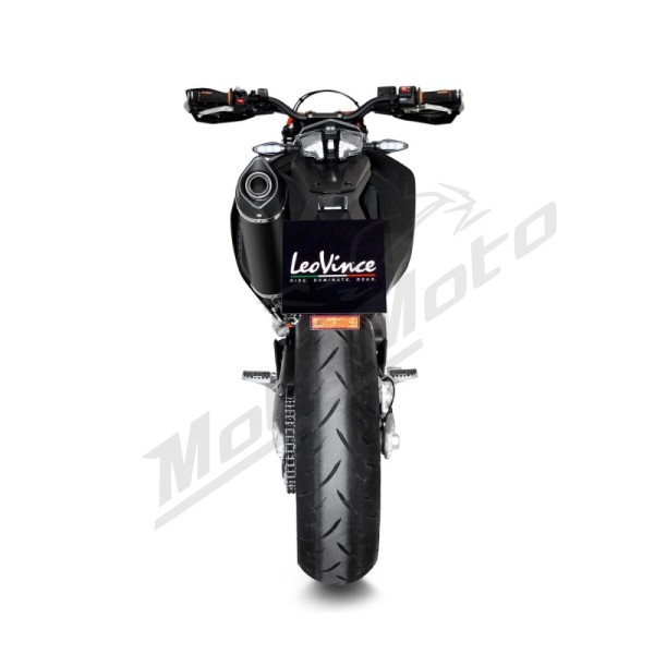 LEOVINCE Nero Slip-On Muffler - Stainless Steel GAS GAS SM 700 22-24/KTM SMC 690  19-24
