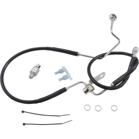 DRAG SPECIALTIES Extended Length Black Vinyl Brake Line Kit 43 x 52,07 cm
