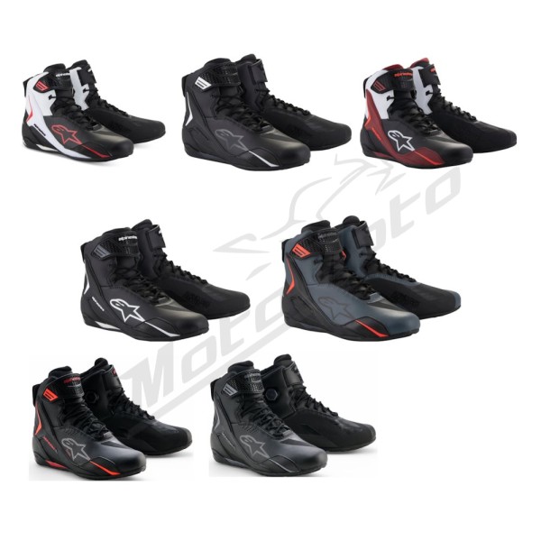 Alpinestars Shoe Faster-4 Black / White / Red
