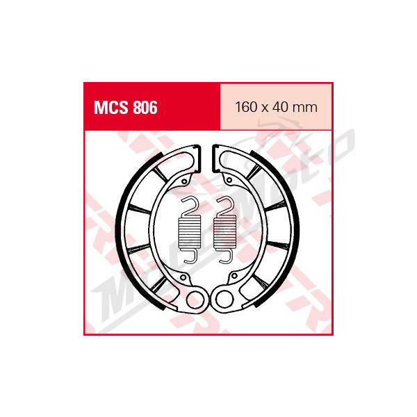 TRW Brake shoe set Honda / Kymco 250-750 71-10