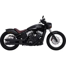 VANCE & HINES Twin Slash 3" Slip-On Mufflers Indian Scout 60-69 ABS 15-24