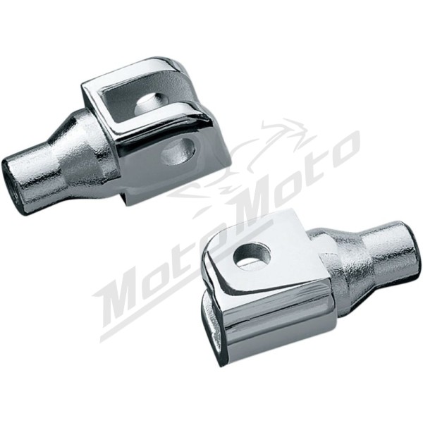 KURYAKYN Tapered Front Foot Peg Adapters Can Am / Honda / Suzuki / Triumph 600/2300 99-17