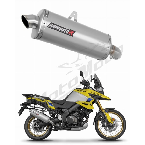 Suzuki V-Strom 1050 DE 2023-2025 Dominator Exhaust Silencer Muffler P7 + dB killer