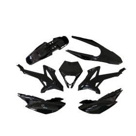 V PARTS OEM tipo plastikų rinkinys juodas Beta RR 50 08-24