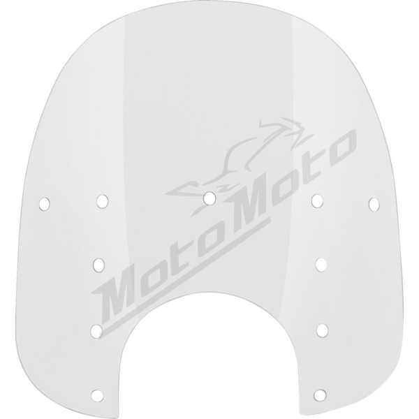 MEMPHIS SHADES METRIC plastikinis priekinis stiklas 43x56cm Harley Davidson / Honda / Indian / Kawasaki / Suzuki / Victory / Yamaha 50-1900 94-25