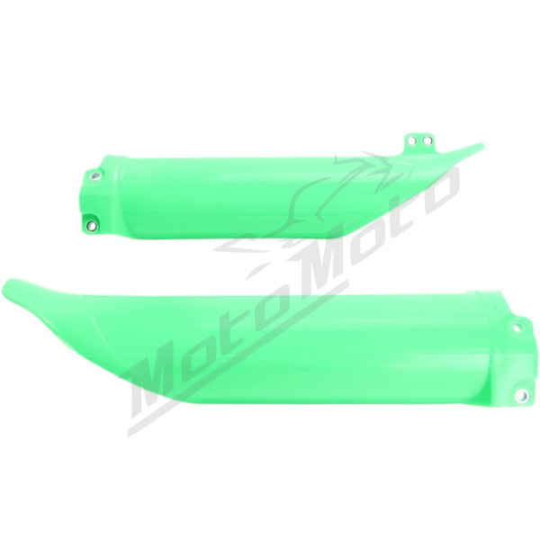 UFO Žalios priekinių šakių apsaugos Kawasaki KX / KXF 250-450cc 04-26