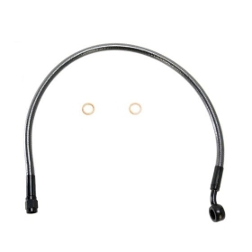 MAGNUM SHIELDING Front Upper Ø10mm ABS  Brake Line 48.5cm 35° Harley Davidson FLTRK / FLTRU / XL 1200/1868 14-20