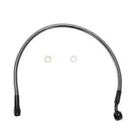 MAGNUM SHIELDING Priekinė viršutinė Ø10mm stabdžių žarnelė ABS 48.5cm 35° Harley Davidson FLTRK / FLTRU / XL 1200/1868 14-20