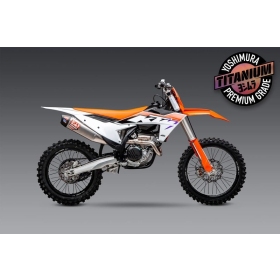 YOSHIMURA RS-12 Signature Series Full Exhaust System  KTM 250 / 350 SX-F / XC-F Husqvarna FC / FX 250 / 350 2023-2025
