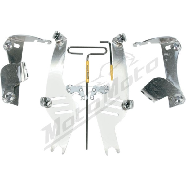 MEMPHIS SHADES METRIC No-Tool Trigger-Lock Mount Kit for Sportshield Honda VTX 1300 03-09